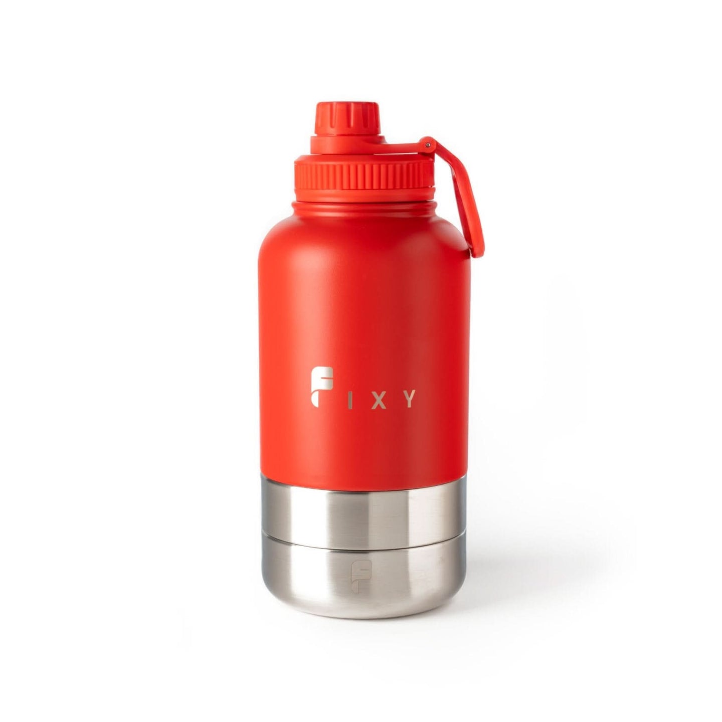 Botella de agua portátil roja - FIXYPET